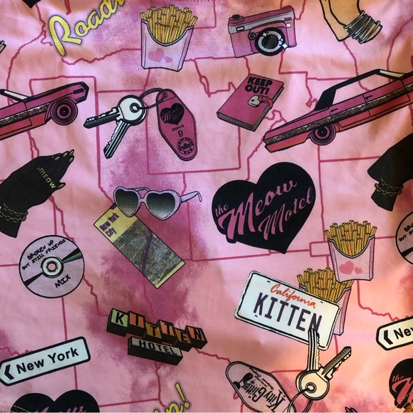 Lazer Kitten x Forever 21 Collab | Barbiecore One-Piece Bodysuit - Picture 6 of 7